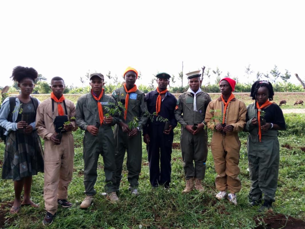Tree Planting at Timbila High School