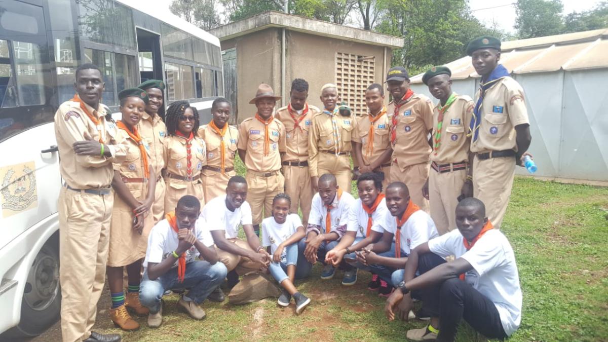 TREE PLANTING WITH THE POLICE