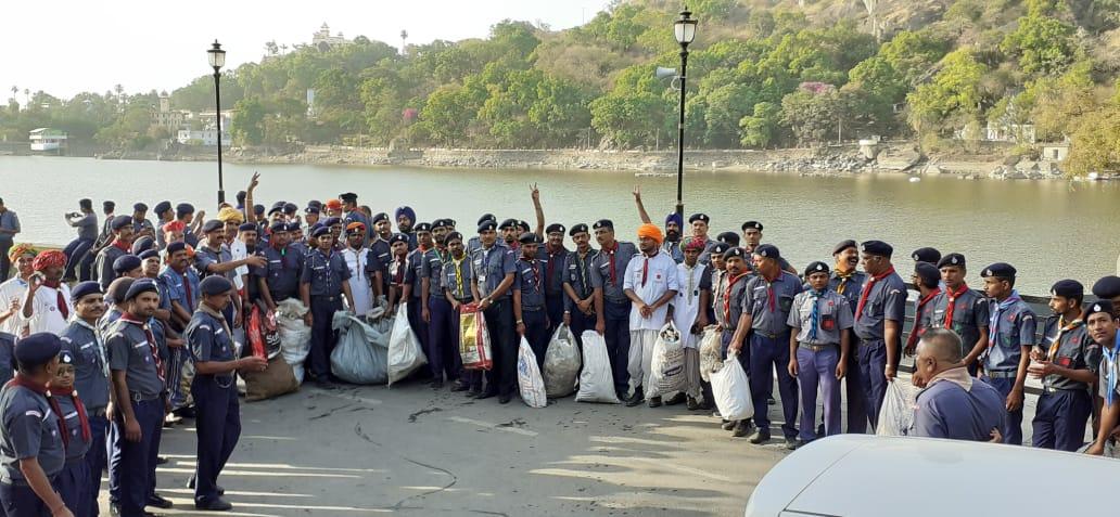 "35th month's Swachh Bharat Cleanliness Drive" by Bsg district association Udupi, karnataka State, India.