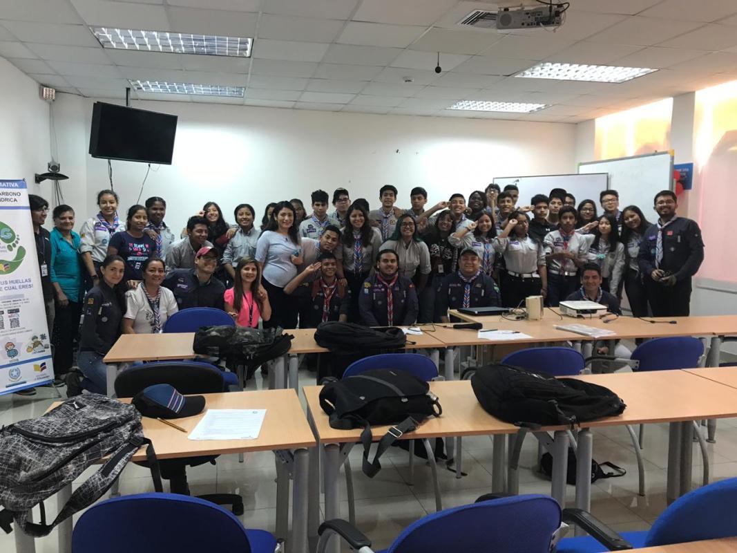 Ciclo de Charlas de CAMBIO CLIMÁTICO, HUELLA DE CARBONO Y HUELLA HÍDRICA CNT- SCOUTS G26 G43 -Distrito Cruz del Sur