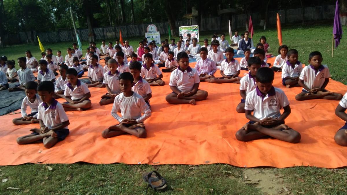 Celebration 5th International Day of Yoga.