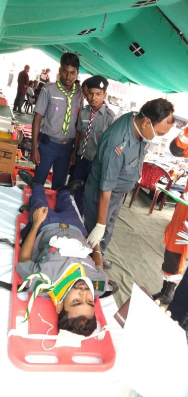 Disaster preparedness and mock drill 