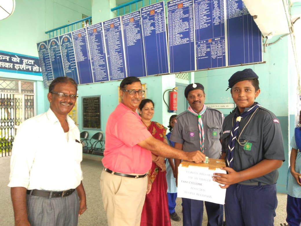  DONATIONS FOR CYCLONE FANI 