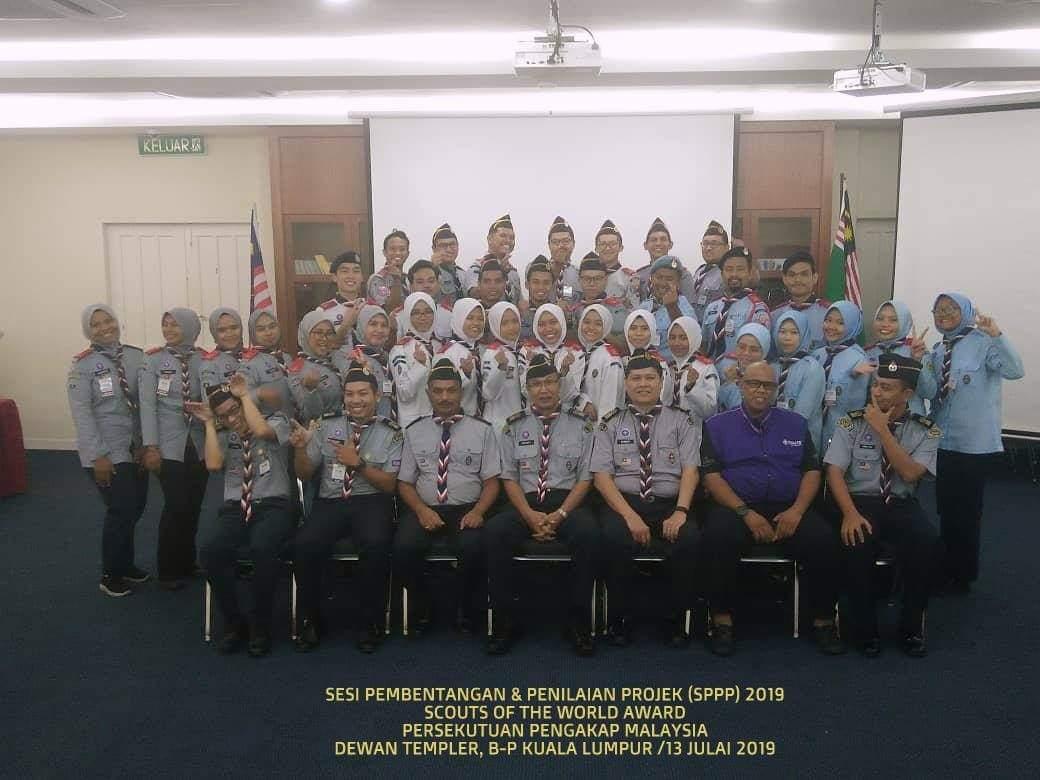 Sesi Penilaian & Pembentangan Projek Scouts of the World Award 2019