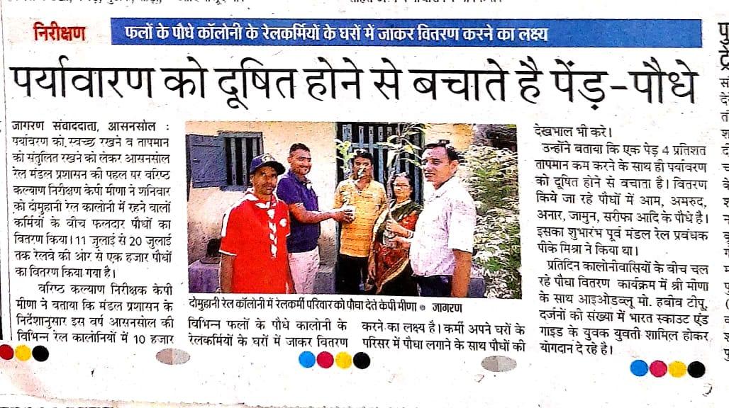Tree distribution and plantation