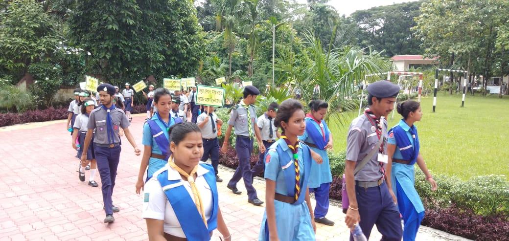 Participated in a Rally in connection with Van Mahotsav
