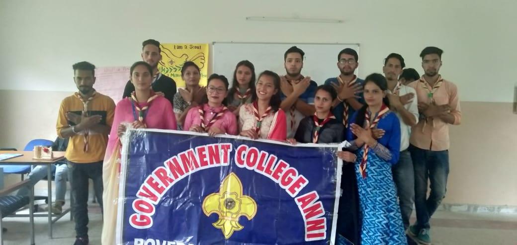 Rovers & Rangers unit of GC Anni celebrated world Scarf day. 