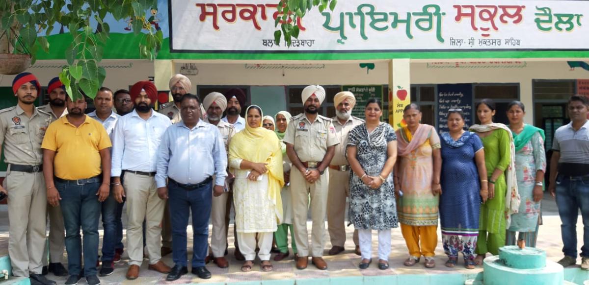 anti drugs,traffic education and moral education seminar by sri muktsar sahib police department punjab india 