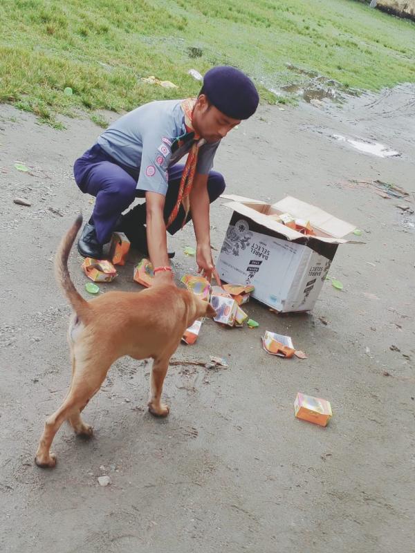 Independence Day cum swachh Bharat Abhiyan