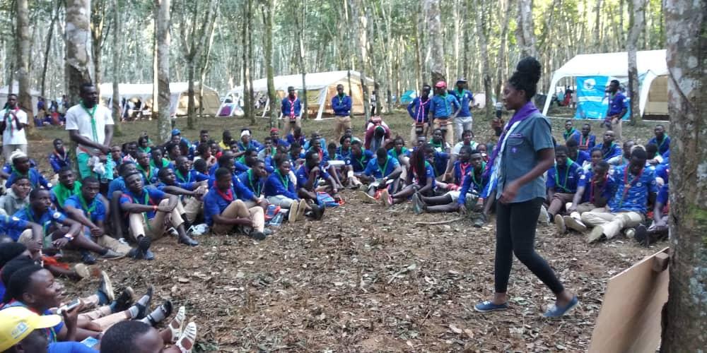 Travaux de mise en marche du Forum Jeunes des Scouts de Côte d'Ivoire