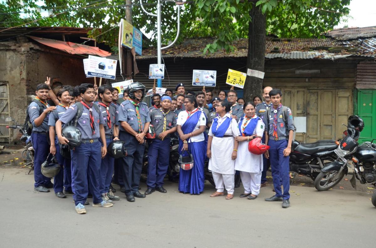 Road Safety Awareness Programme on Bike Rally