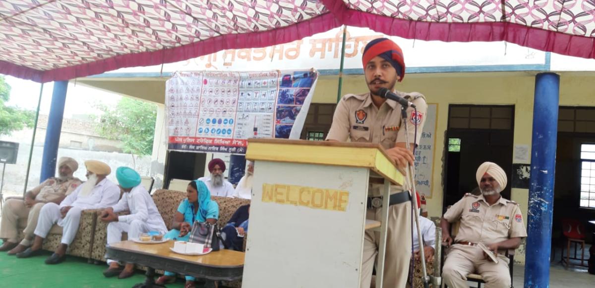 anti drugs,traffic education and moral education seminar by sri muktsar sahib police department punjab india 