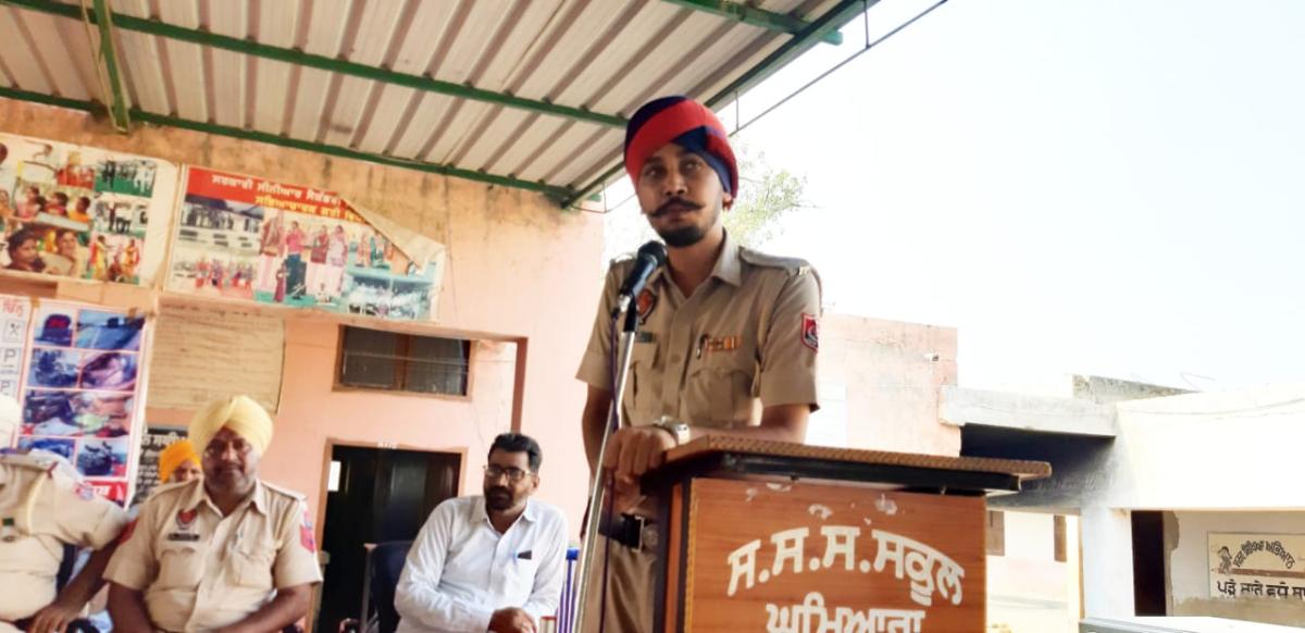 anti drugs,traffic education and moral education seminar by sri muktsar sahib police department punjab india