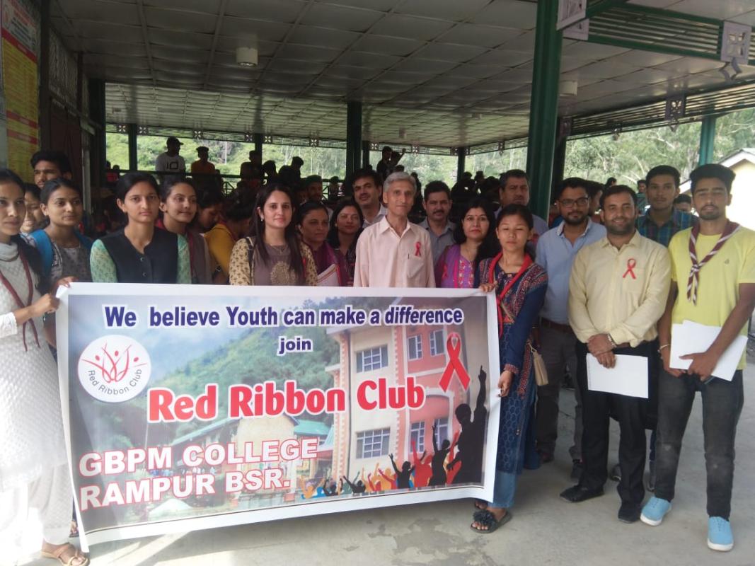 A two-day campaign by Red Ribbon Club.