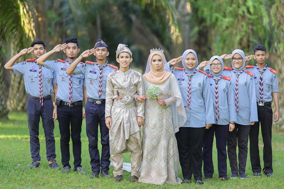 BERKHIDMAT DI MAJLIS PERKAHWINAN AHLI PENGAKAP KELANA