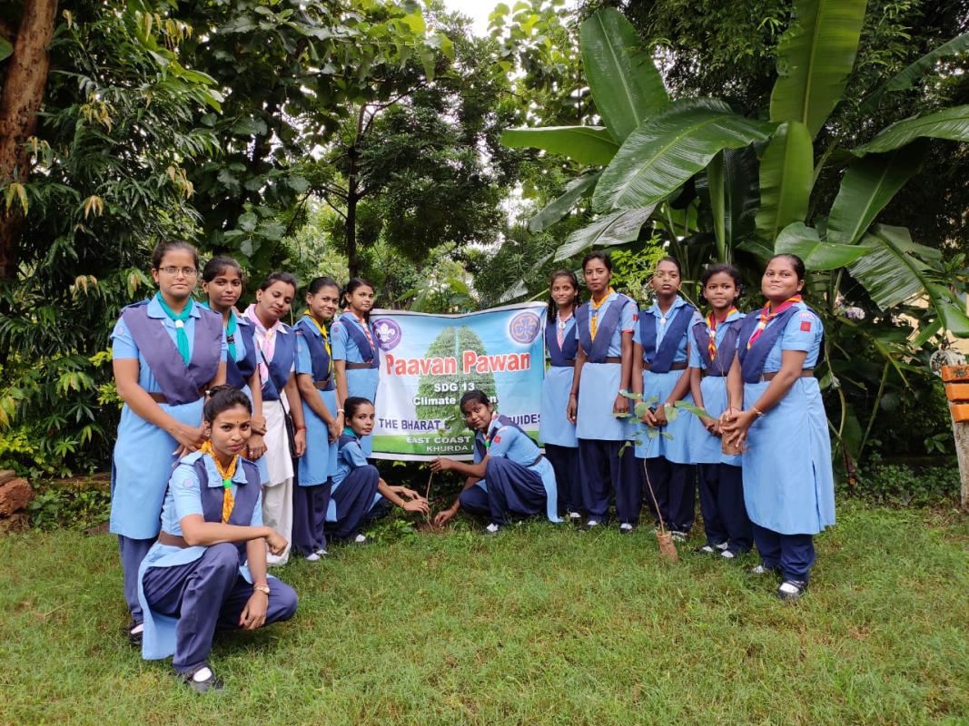 Clebrating Pachmarhi Day @ Tree plantation 143K #TP#2