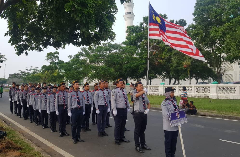 'Tawau Scout' Johan Perbarisan Hari Malaysia