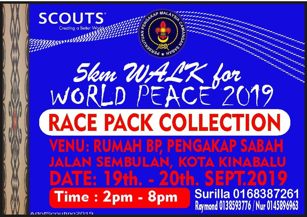 5km Walk For World Peace 2019