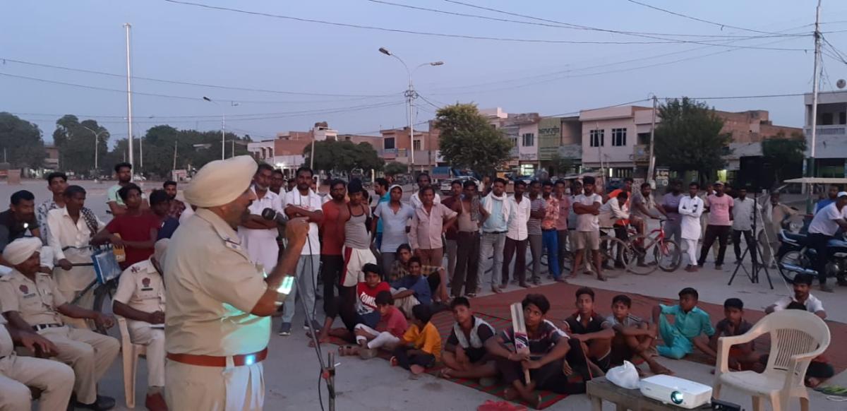 anti drugs,traffic education and moral education seminar by sri muktsar sahib police department punjab india 