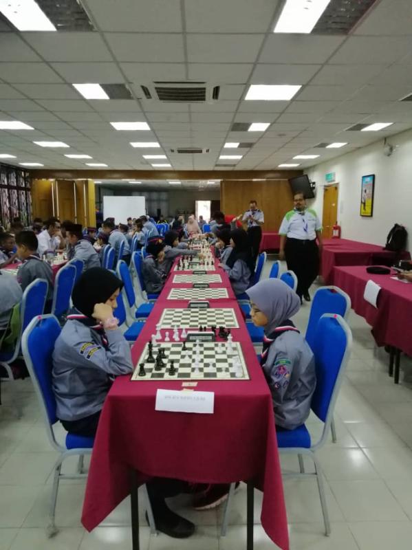 Kejohanan Catur Pengakap sempena Bulan Keamanan Sedunia 2019 