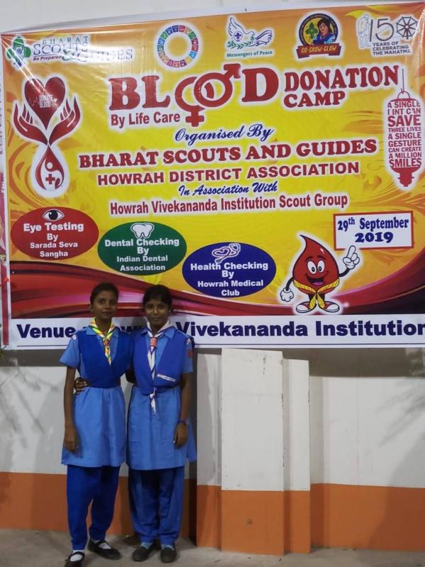  Service for Blood Donation Camp Programme 