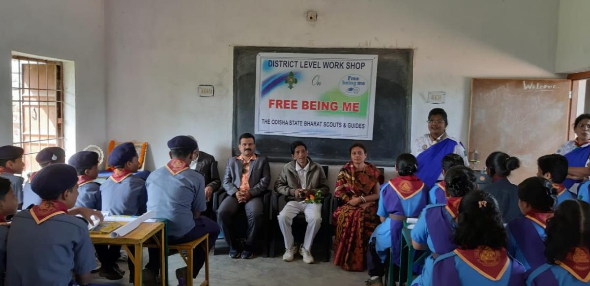 Free Being Me workshop at st.Mary School,Udala