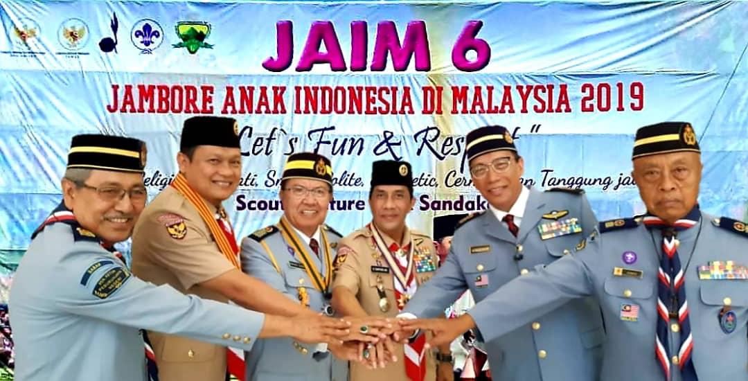 JAIM di Scout Nature Park Sandakan. 