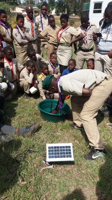 Eswatini Scouts incorporate Scouts go Solar into Youth Programme Review  
