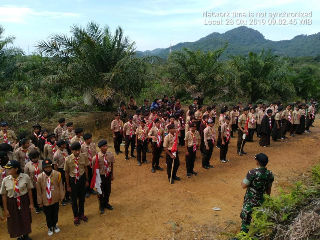 Program MoP bersama Pramuka di Aruk