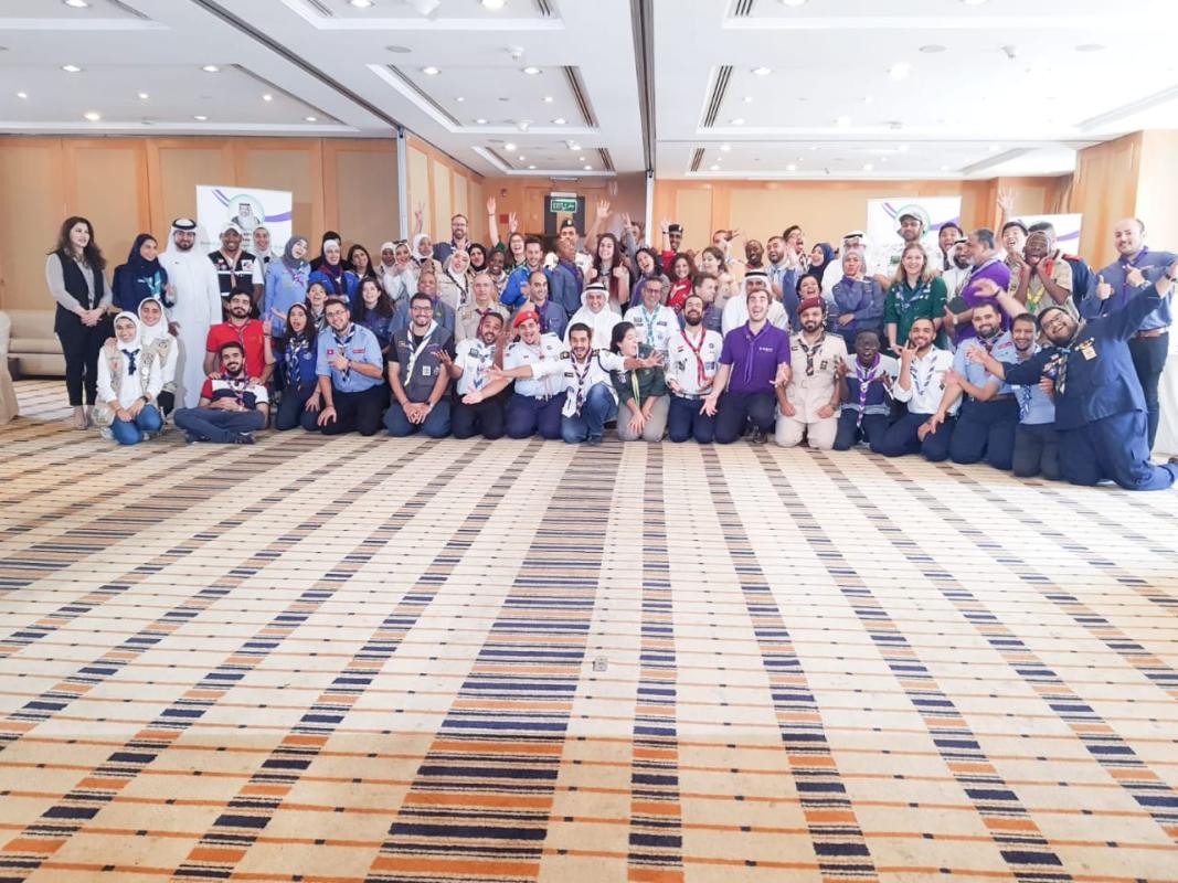 تدريب حول الكشافة من اجل اهداف التنمية المستدامة