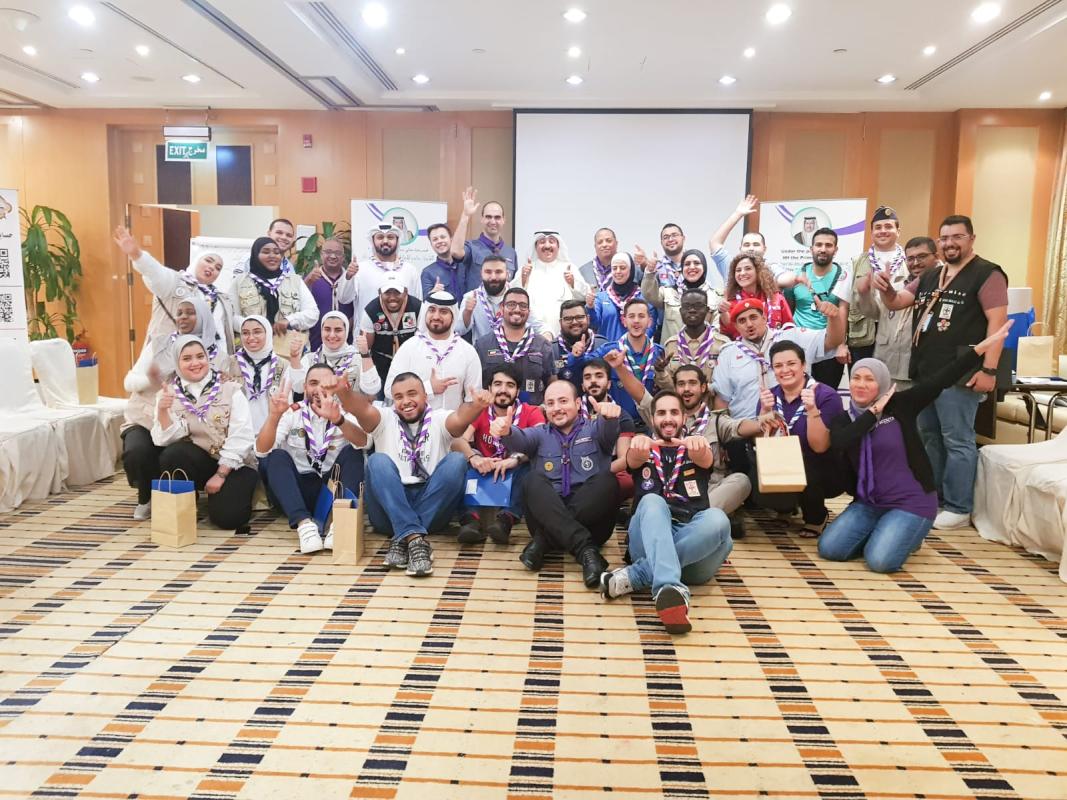 تدريب حول الكشافة واهداف التنمية المستدامه