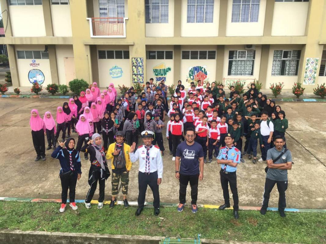 Perkhemahan Unit Beruniform SK Sandau