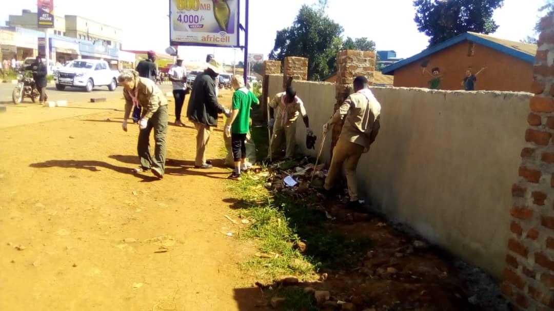 Hygiene and sanitation Drive Jinja city.