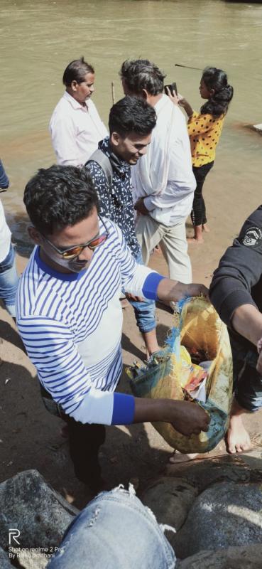 Cleanliness Drive at Jaleswar Temple, Jalesapata, Kandhamal