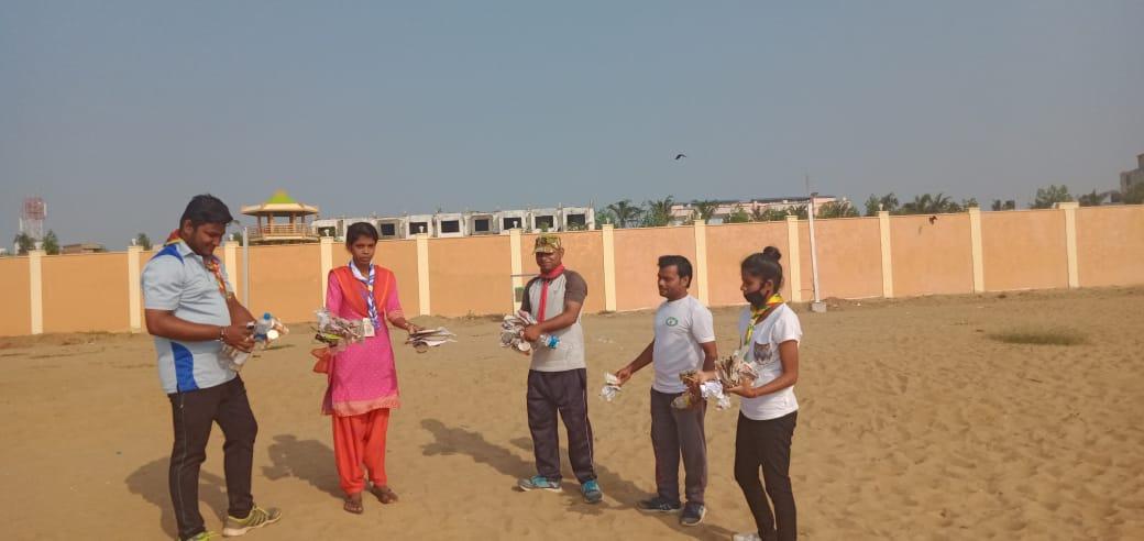 3rd day of Puri Beach Cleaning 