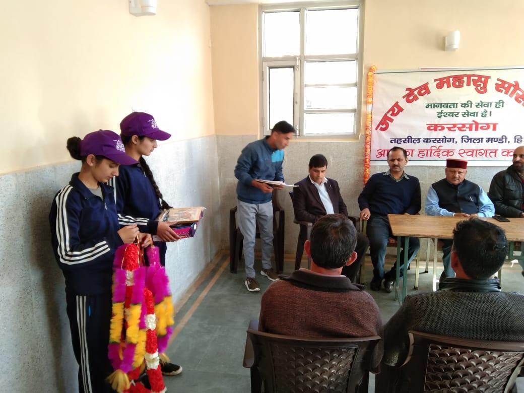 Community Social Service Performed in "Civil Hospital karsog" during five days "Anorectal screening and ksharsutra camp" 