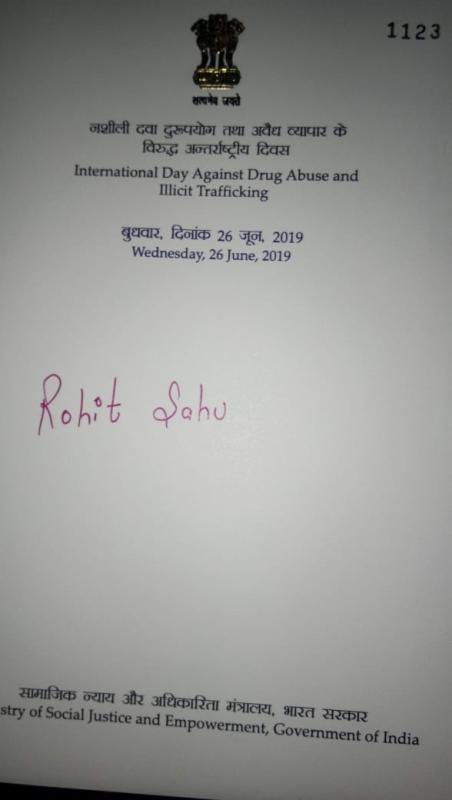 Say No To Drugs Raille 