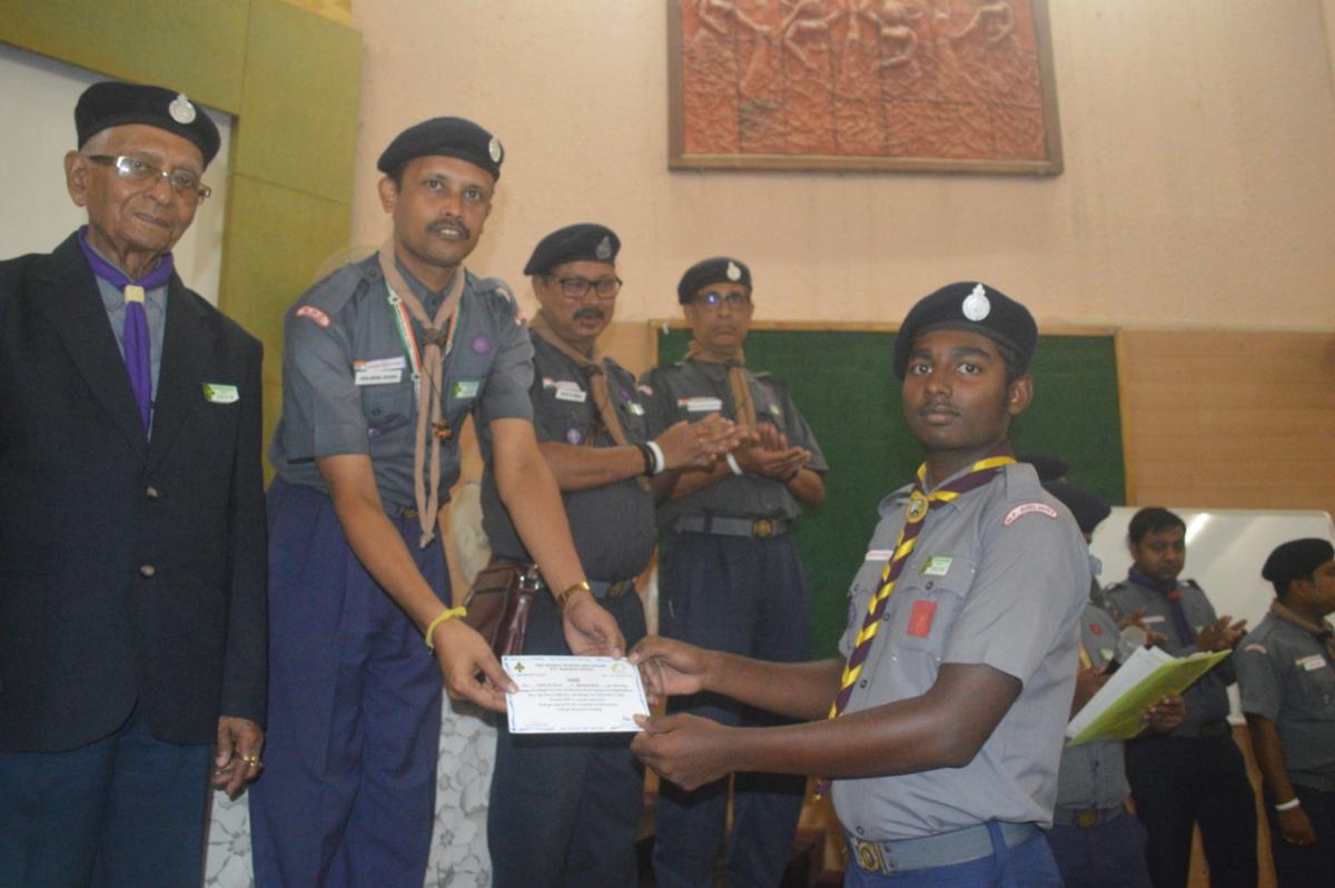 Service in Himalayan wood badge course