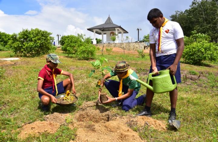 Kalidu jayathungarachi's community service project