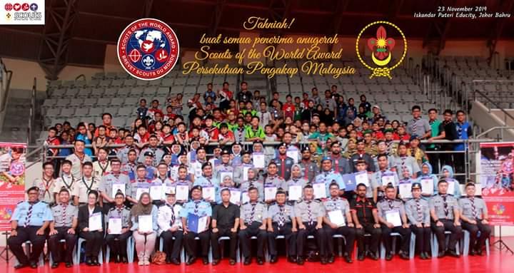 Majlis Penganugerahan Scouts Of The World Award 