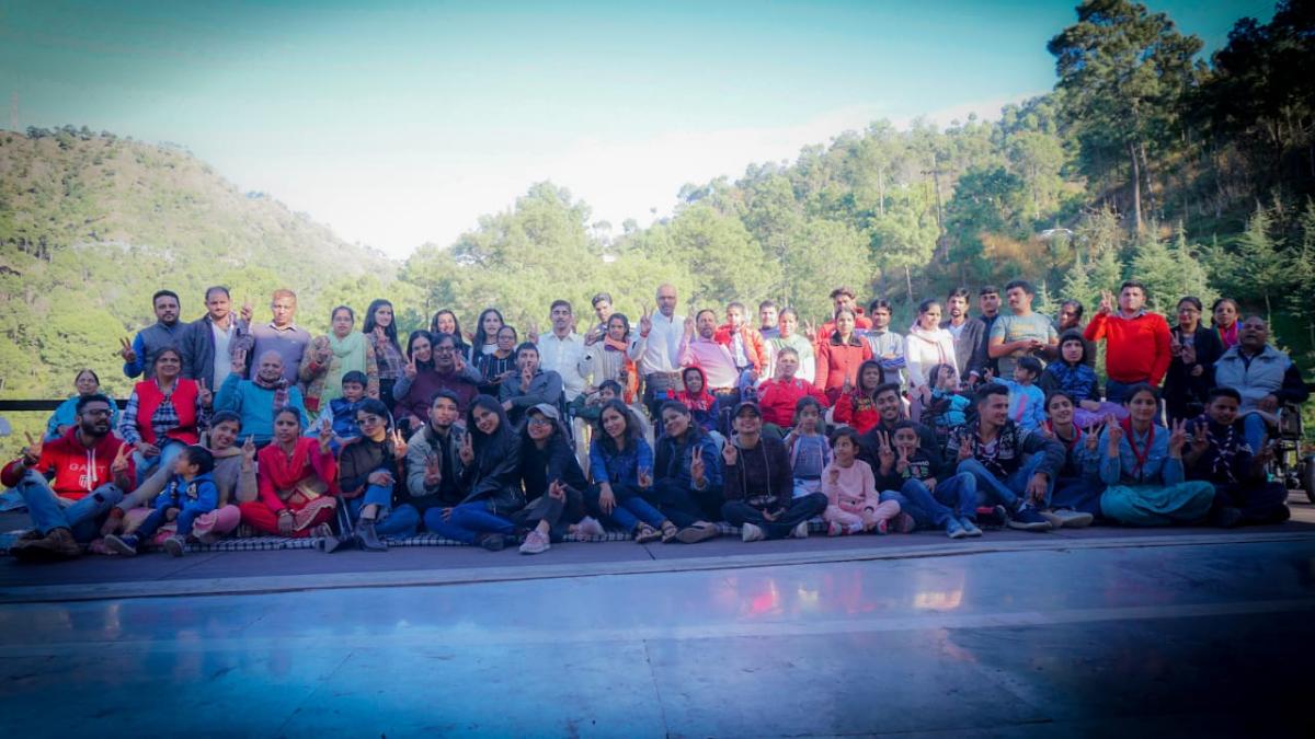 one day service camp with disable patient