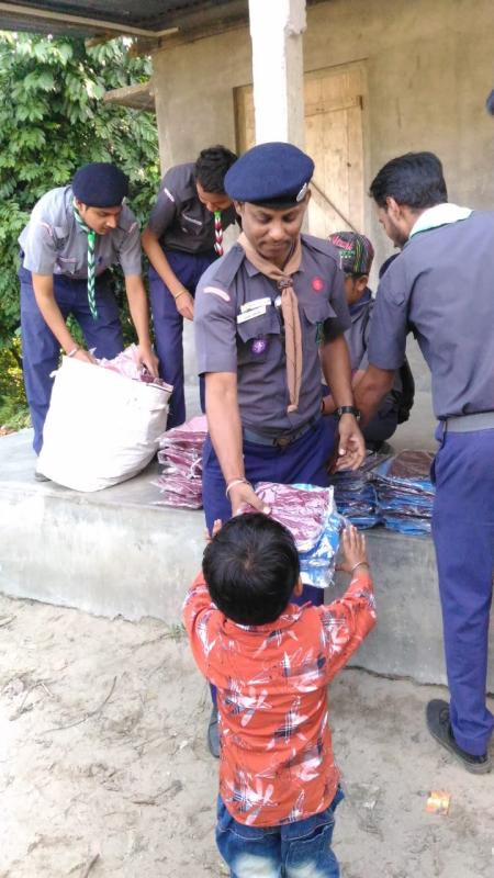 School uniform Distribution to the needy students. 