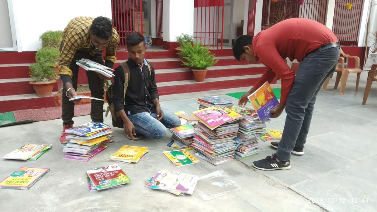 Serving education accessories to poor 