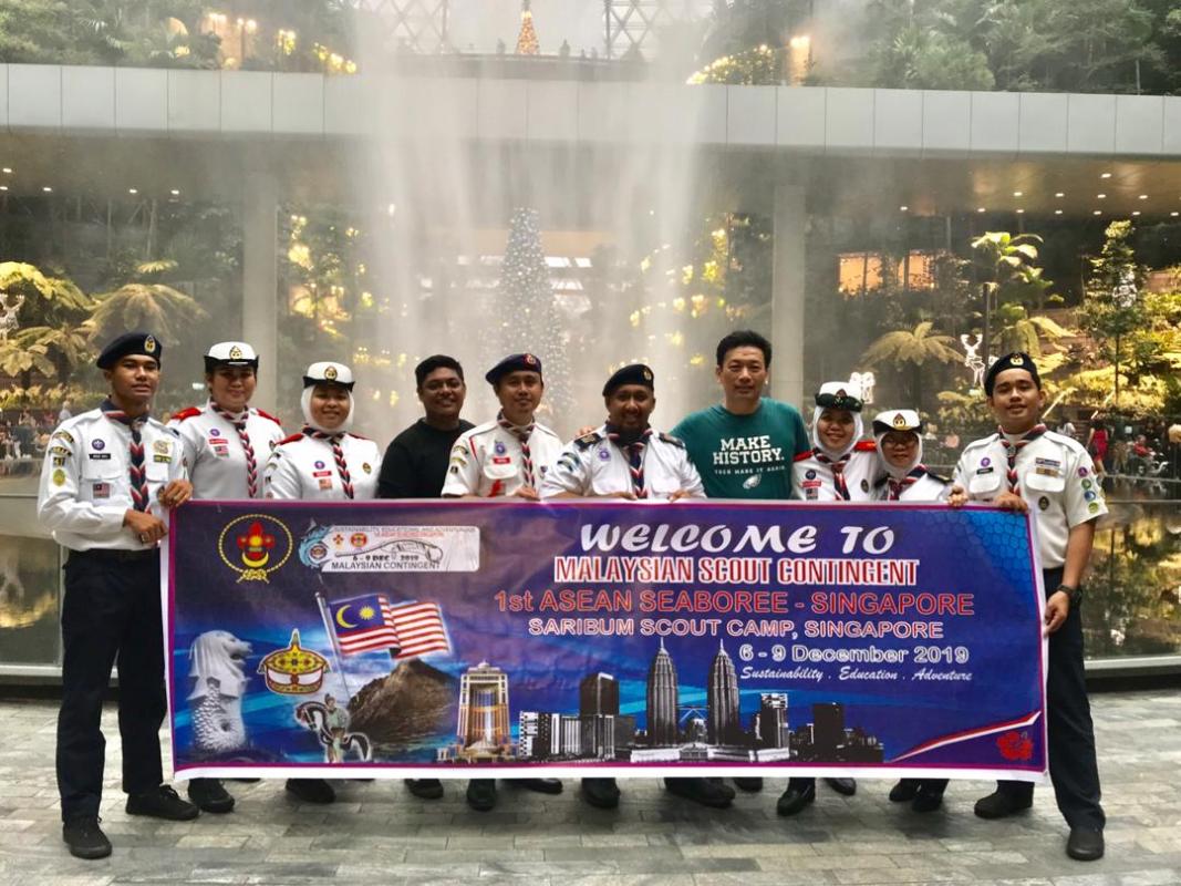 Pengakap Sabah Harumkan Nama Pengakap Malaysia di 1st.ASEAN Seaboree Singapore