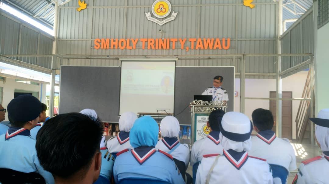 Taklimat MoP untuk Pengakap Kelana Daerah Tawau. 