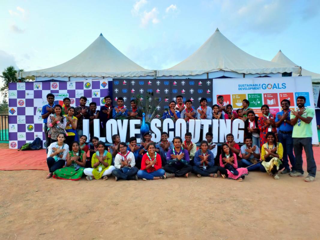 Service Rended in 28th Karnataka State  Jamboree