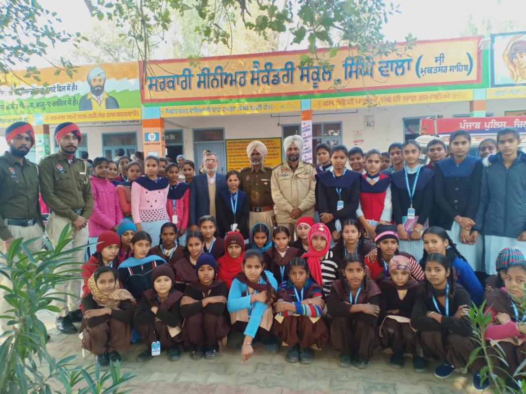 anti drugs,traffic education and moral education seminar by sri muktsar sahib police department punjab india 