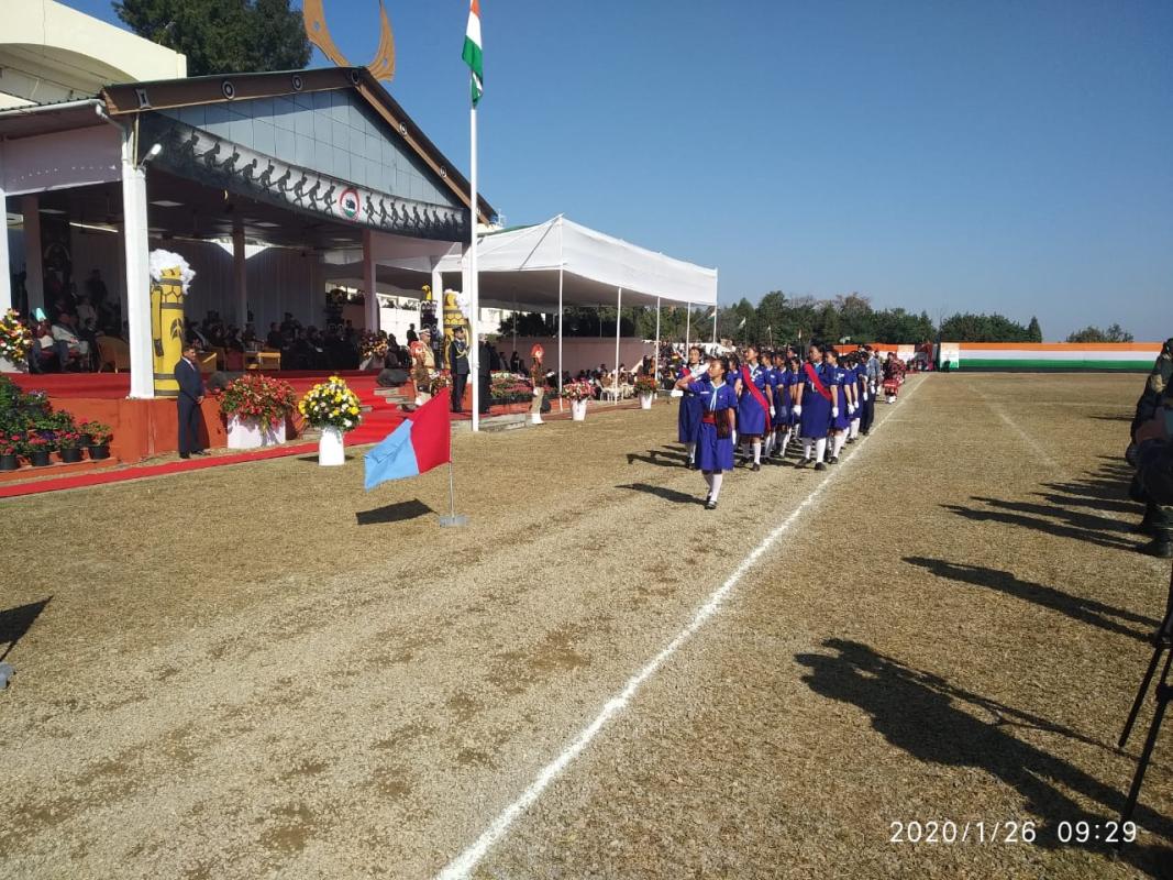 71st Indian Republic Day Celebration 2020 at Nagaland