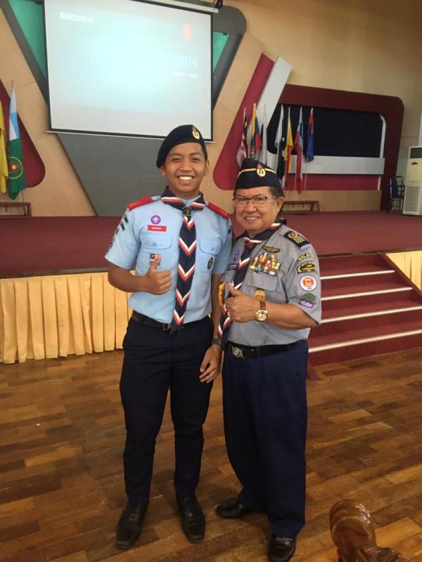 Bual Bicara dgn Ketua Pesuruhjaya Pengakap Negeri Sabah 