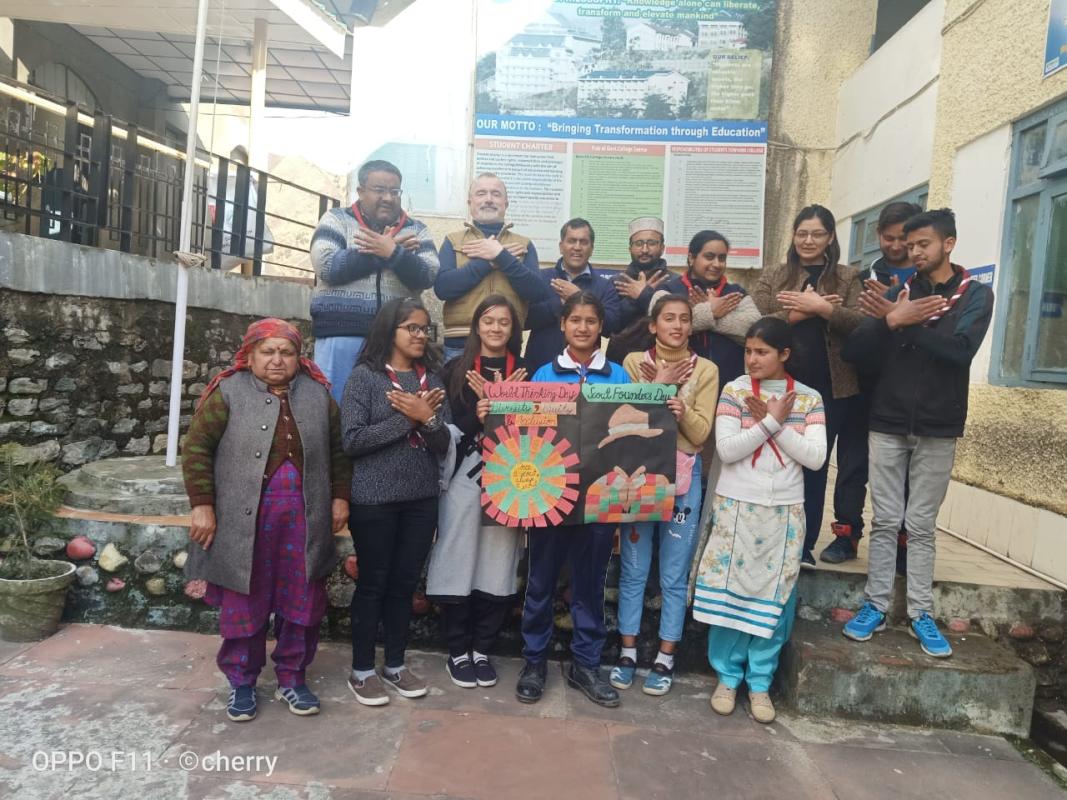 World thinking day / world scouting day